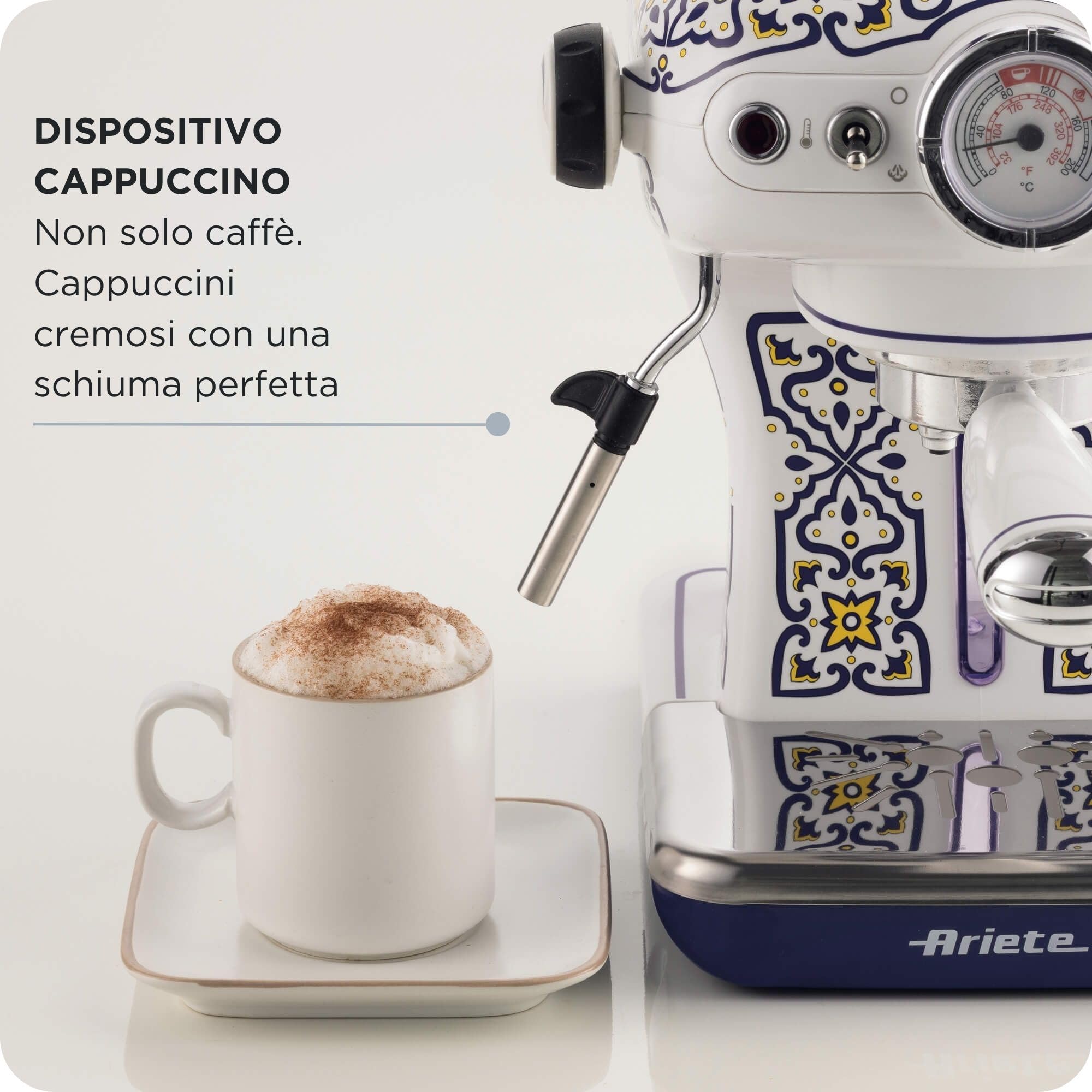 Ariete Capri Espresso Kahve Makinesi 1389/1C - Maxi Cappuccino